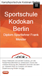 Mobile Screenshot of kodokan-berlin.de